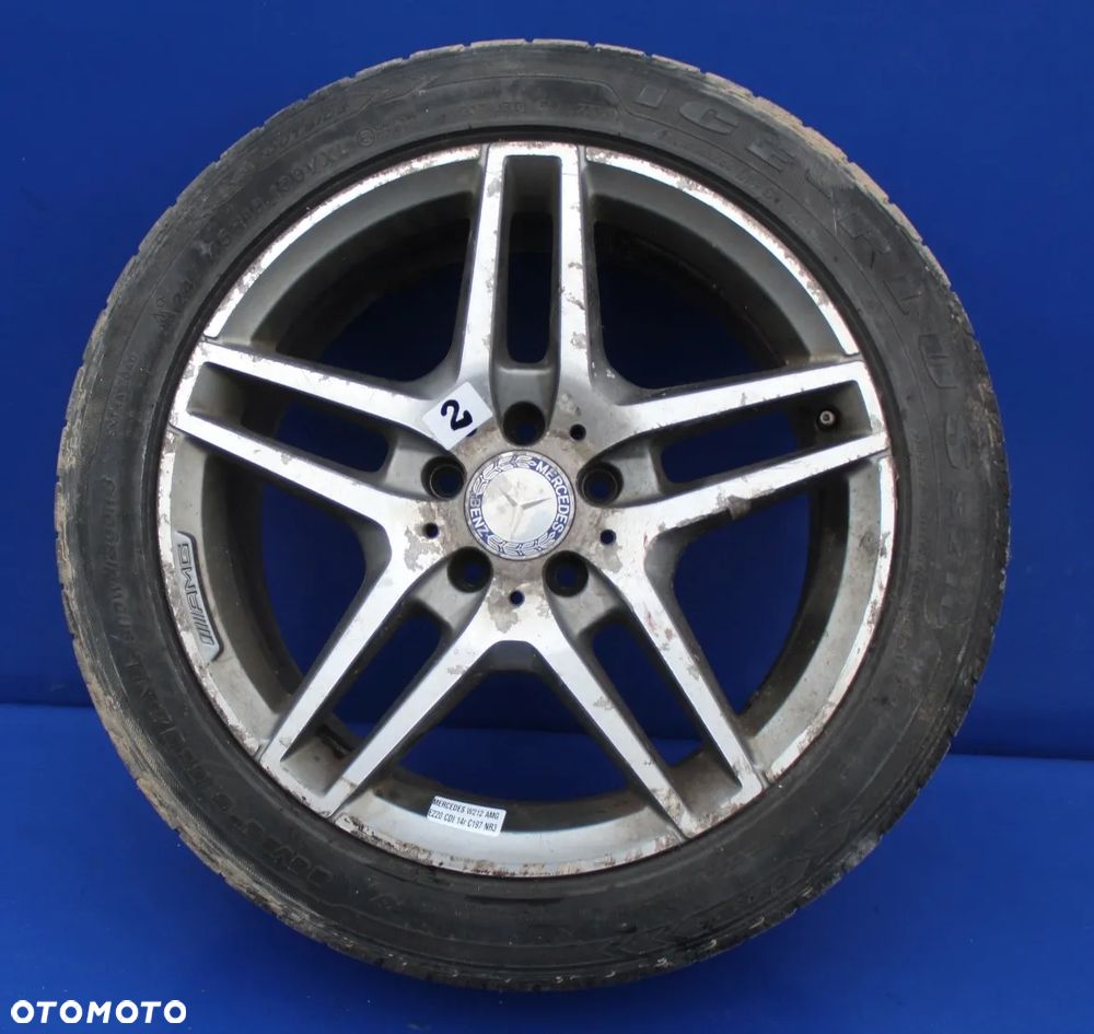 Felga aluminiowa AMG 18" OE Mercedes W212 Lift 9Jx18H2 ET54 A2124010400 lub 8.5Jx18H2 ET48 A2124010300 - 37