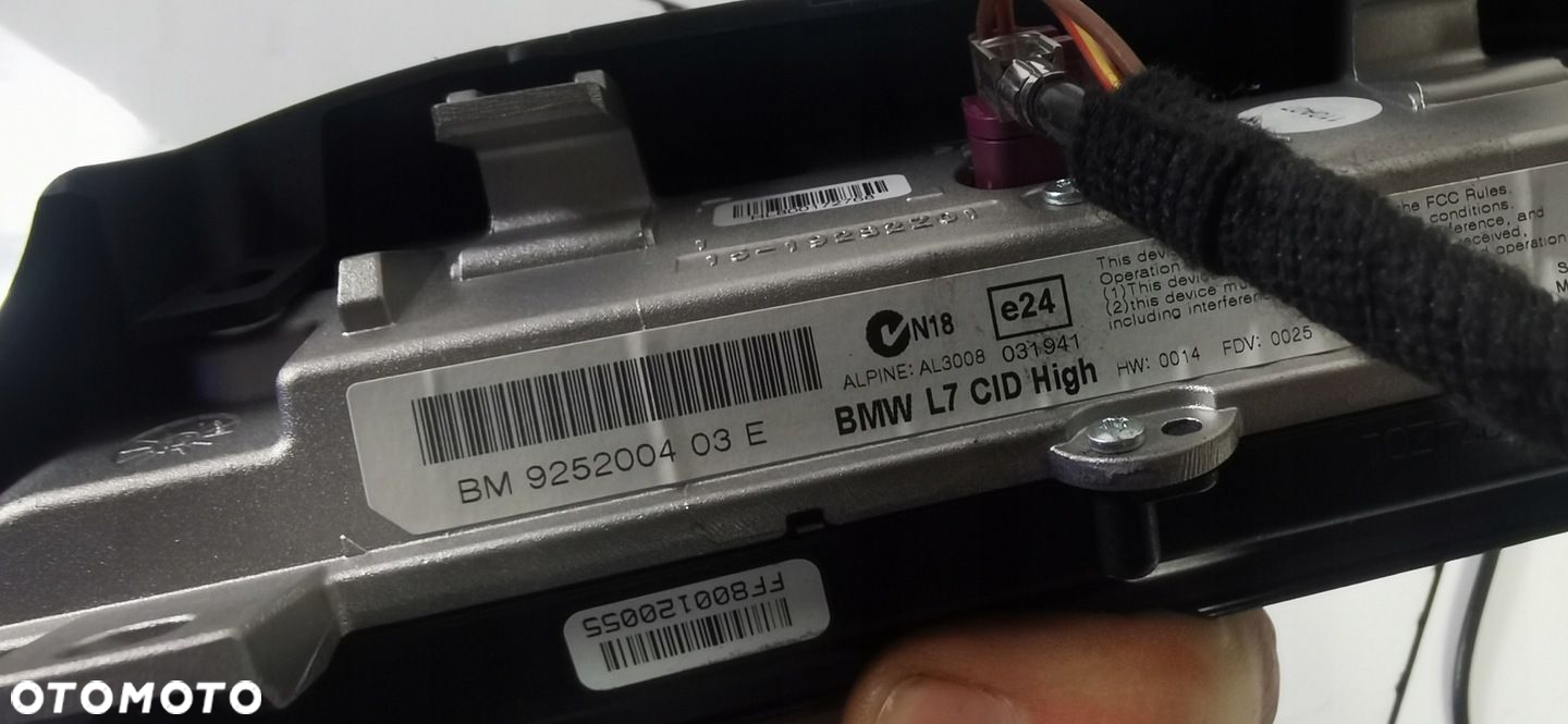 KOMPLET RADIO EKRAN NAWIGACJA CIC BMW F20 F30 - 6