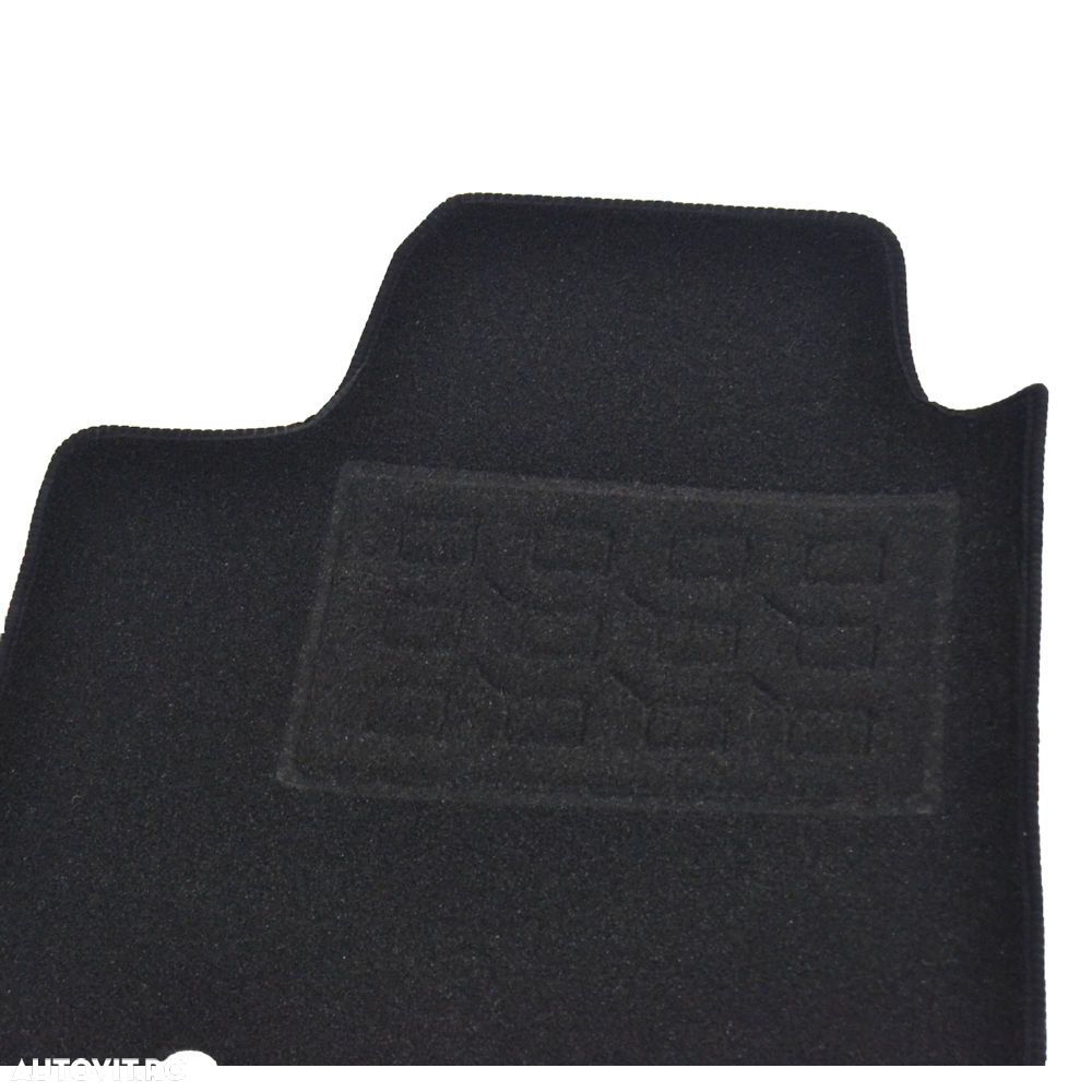 Covorase auto din mocheta Hyundai I10 08/2013- Negru, set de 4 bucati - 2