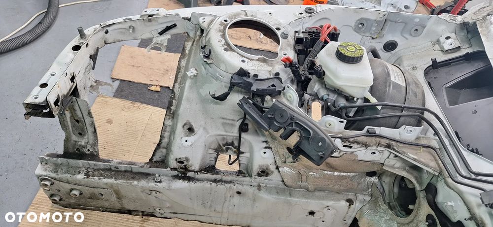 BMW 4 F33 M4 F83 ĆWIARTKA FARTUCH PRAWY PRZÓD PRAWA PRZEDNIA PODŁUŻNICA ĆWIARA SŁUPEK A DACH RAMA A300 ALPINWEISS BIAŁA - 5