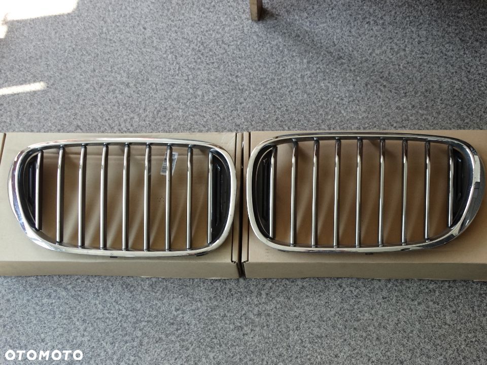BMW G11 G12 Kratka Nerka Atrapa Grill Lewa + Prawa Chrom 7357011 7357012 7369903 7369904 7357015 7357012 - 2