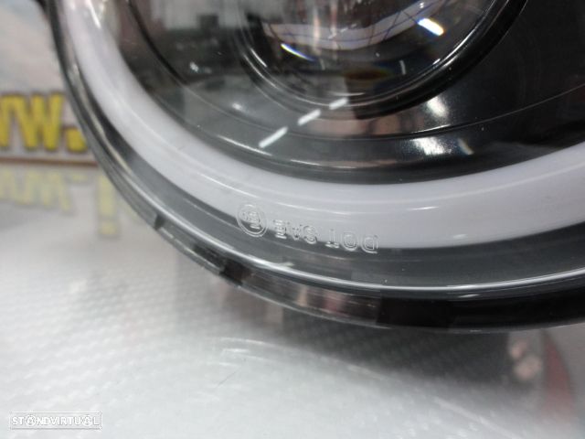 Faróis FULL LED CREE de 7 polegadas com médios, maximos, Angel eyes e pisca em led fundo preto, compatíveis com Hummer, Jeep Wrangler JK TJ LJ, Land Rover Defender, Mercedes classe G W463, Nissan, Suzuki, veículos 4x4, Harley Davidson. - 8