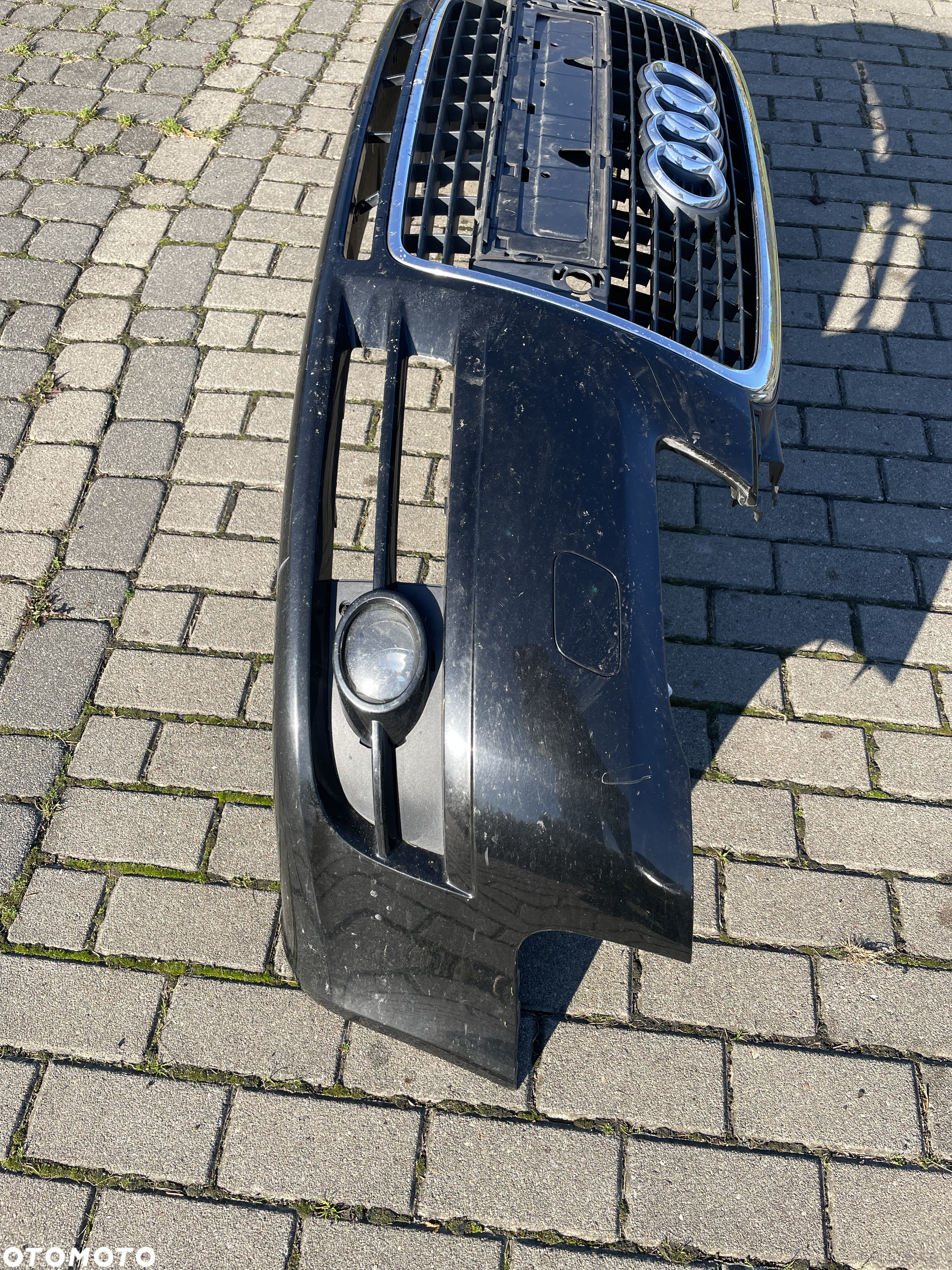 AUDI A4 B7 PRZÓD KOMPLETNY BŁOTNIK LAMPA REFLEKTOR PAS PRZEDNI AUTOMAT 2,0TDI GRILL XENON LY9B - 4