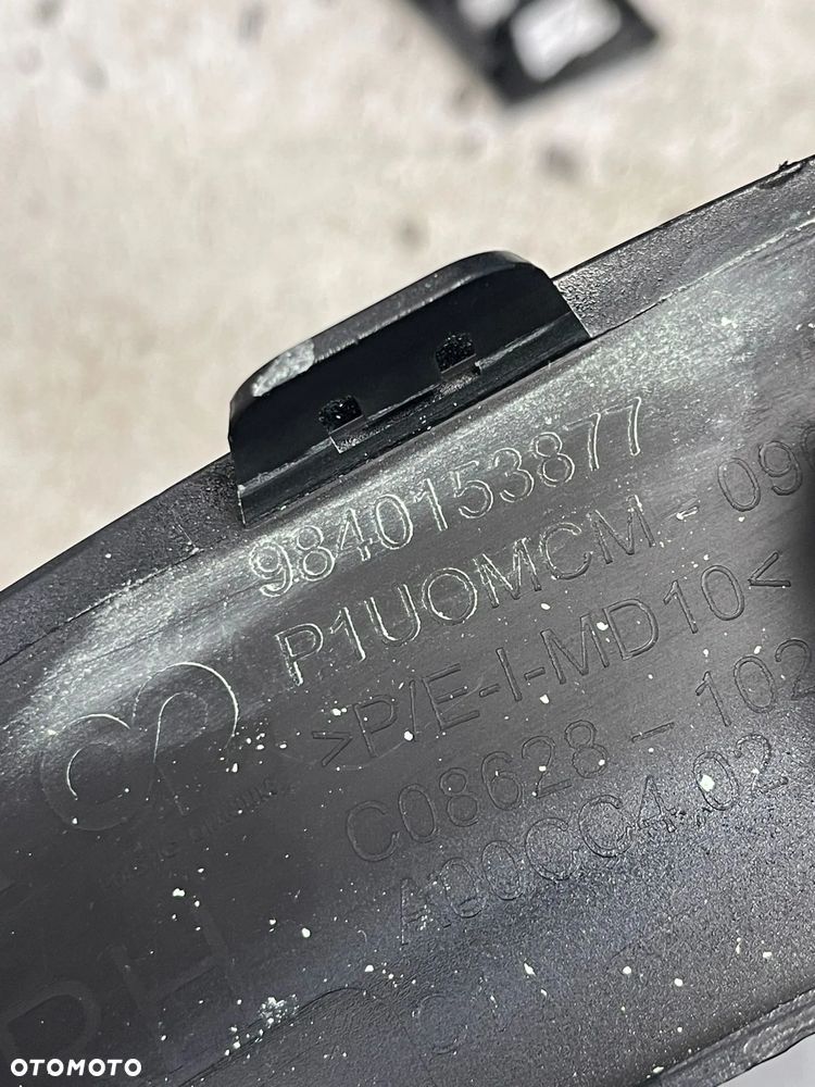 OPEL GRANDLAND X LIFT 2021- ZDERZAK PRZÓD PRZEDNI / LISTWY PDC KOLOR BLACK PERLA ORYGINAŁ - 21