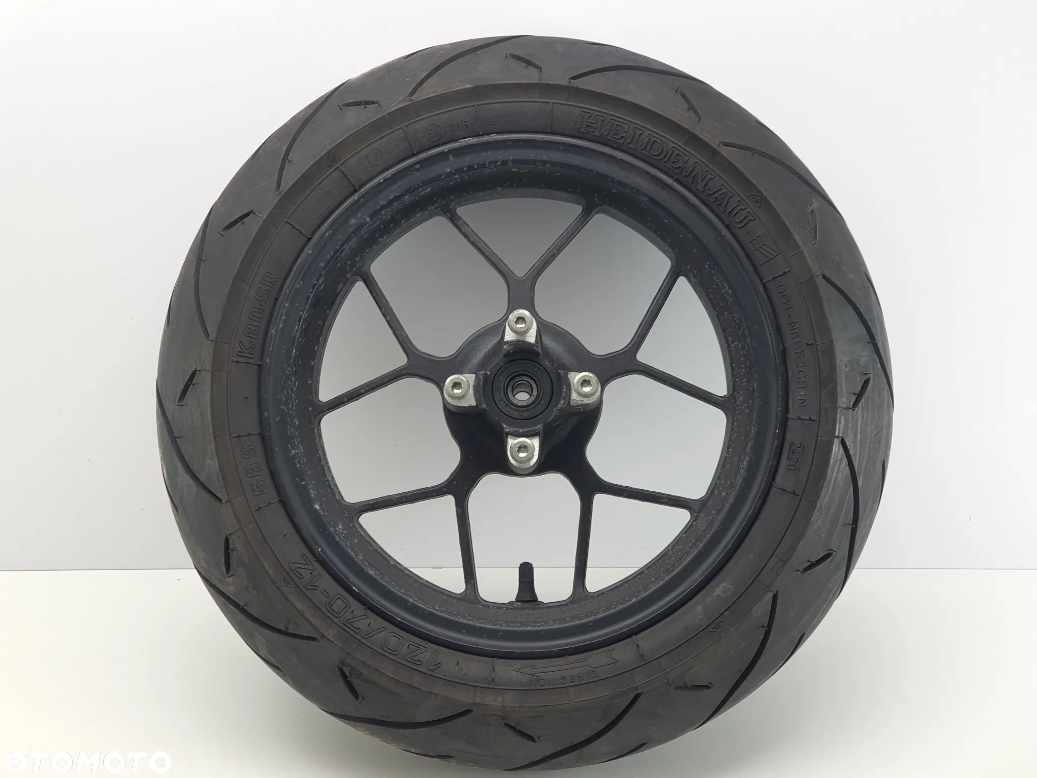 Kolo Przod Felga Opona 120/70-12 Skuter Kumpan Electric - 4