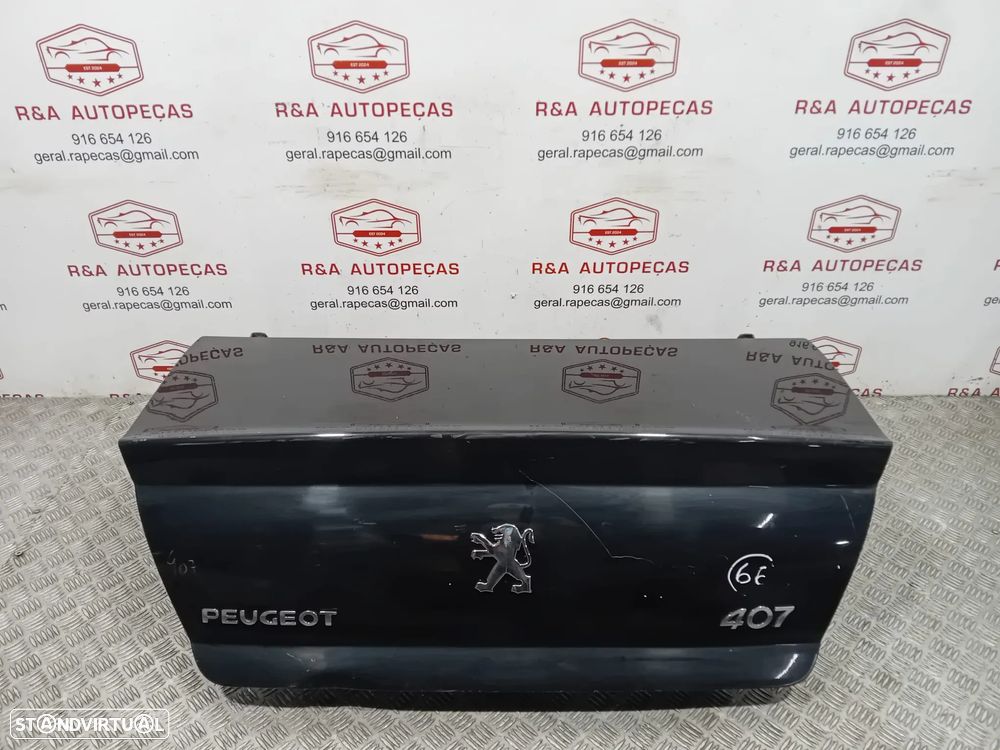 Tampa Porta de Mala Peugeot 407 Carro Original - 1