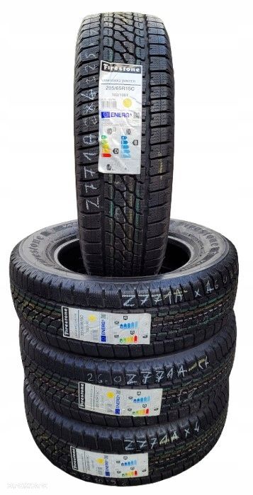 4x Firestone Vanhawk 2 Winter 205/65R15C 102/100T Z771A