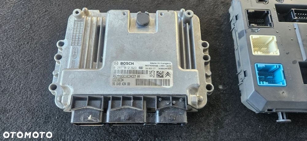 Zestaw startowy komputer 0281012523 BSi pilot Citroen C3 II 1,4 HDI - 2