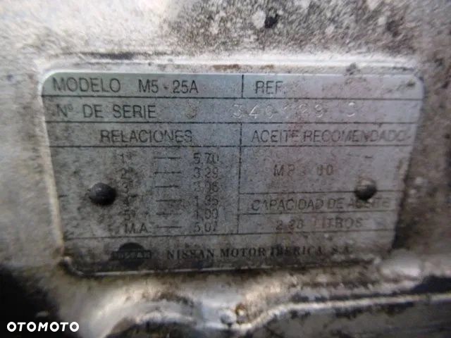 Skrzynia biegów Nissan Trade M5-25 A !! Polecam, wysyłka !! - 2