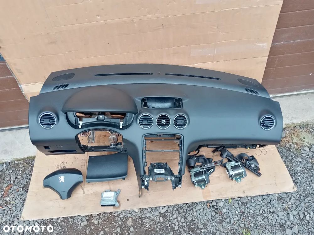 Konsola Airbag pasy Peugeot 308 T7 poduszki komplet - 1
