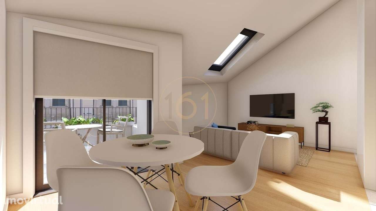 Apartamento T0+1 Duplex  em Vila Nova de Gaia com varanda - Grande imagem: 2/19