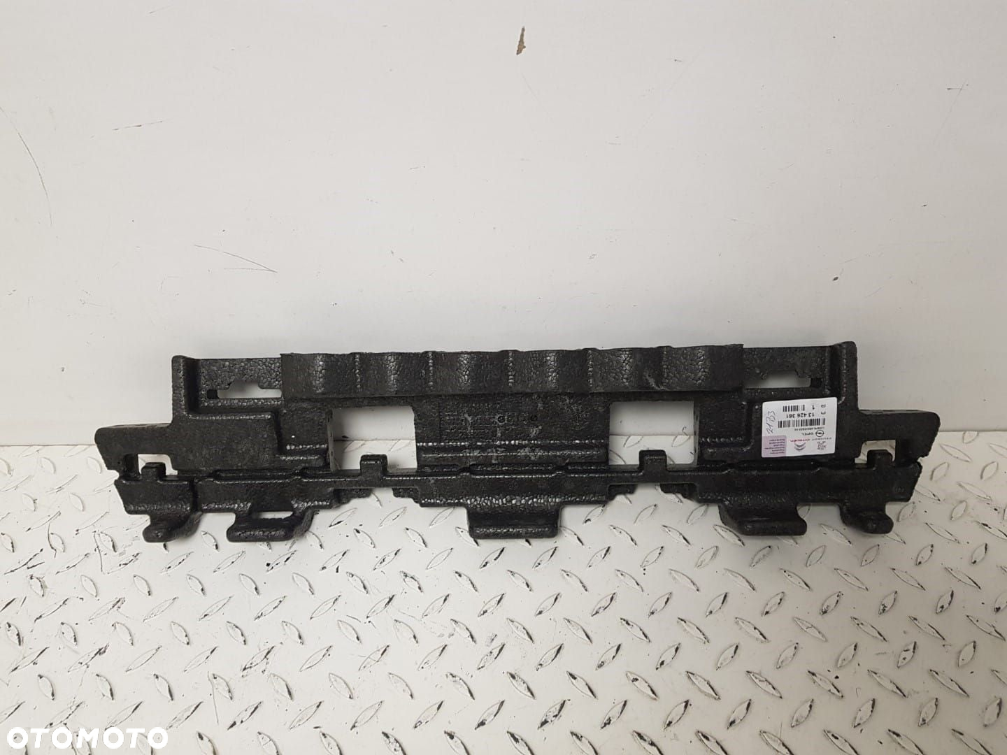 FABRYCZNIE NOWY ORYGINALNY ABSORBER WZMOCNIENIE PIANKA ZDERZAKA TYLNEGO TYŁ OPEL ASTRA KOMBI K V 5 - 3