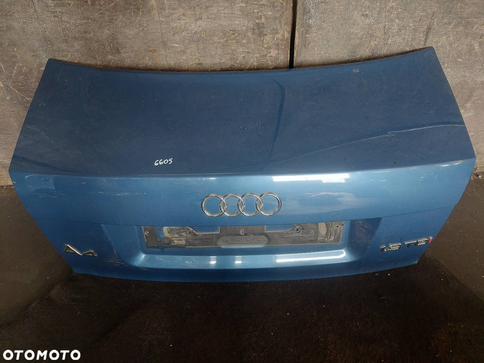 KOMPLETNY TYŁ KLAPA BAGAŻNIKA ZDERZAK TYŁ LAMPY AUDI A4 B6 SEDAN LZ5W - 7
