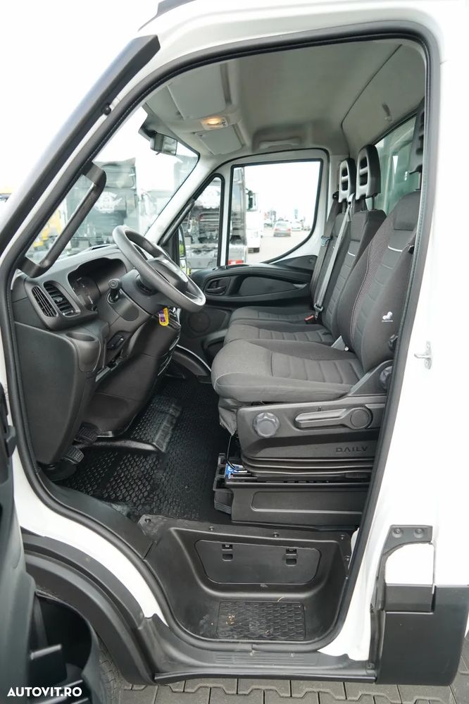 Iveco DAILY 35- 160 / KONTENER 4,3 M / WINDA DHOLLANDIA 750 KG / BLIŹNIAK / 3 MIEJSCA / SPROWADZONY / EURO 6 - 22