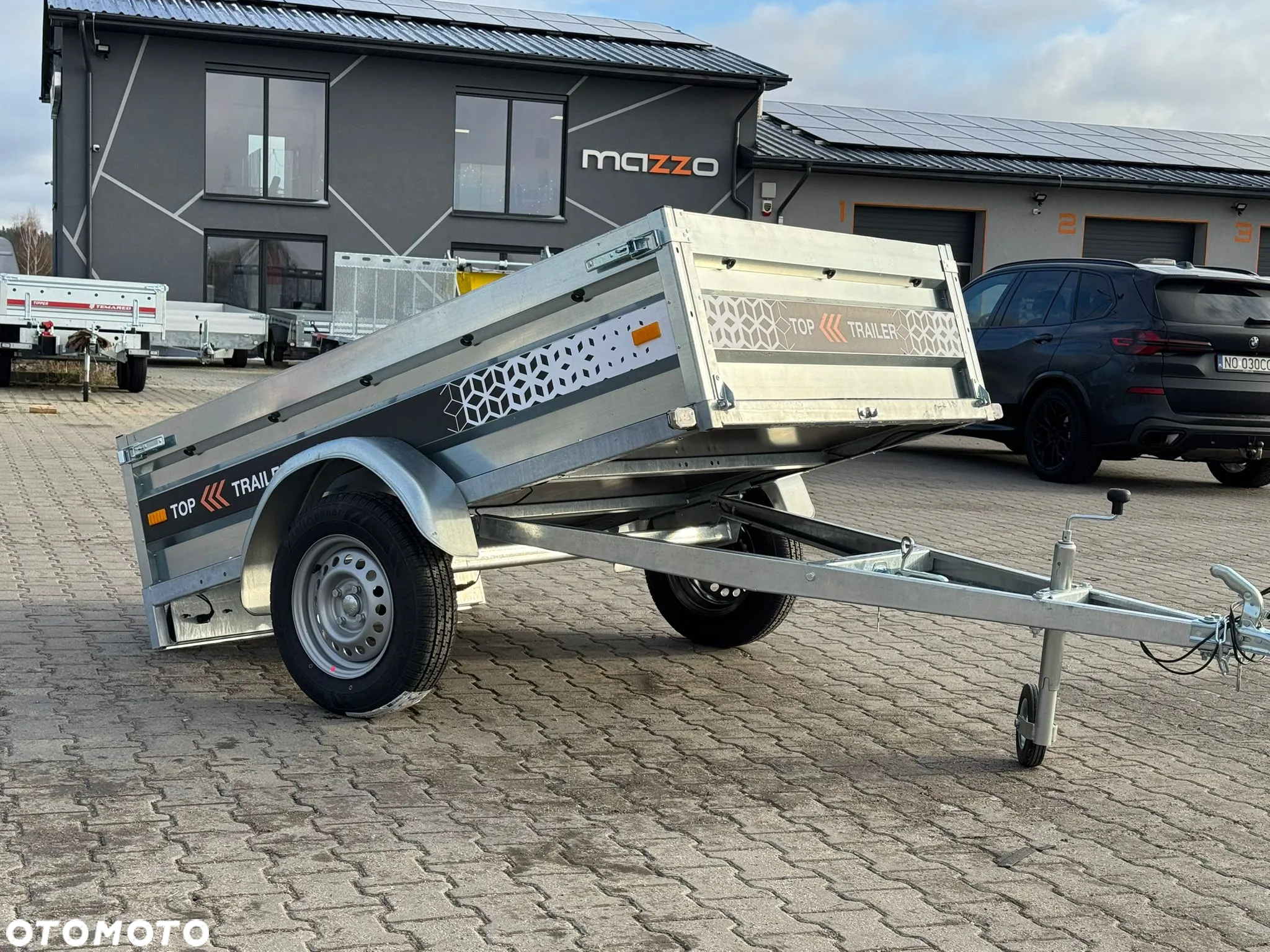 MAZZO DOSTAWA! Przyczepa Top Trailer TT20 MAX 202x131x45cm DMC 750 kg SPAWANA! kat. B, MOCNA! PROMOCJA CENOWA! - 4