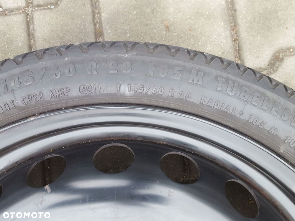 AUDI A6 C7 10-18r AUDI A7 18r- KOŁO DOJAZDOWE r20 5X112 LEWAREK KLUCZ UCHO - 6