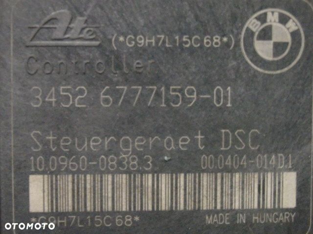 BMW E87 E90 E91 POMPA STEROWNIK ABS 6777159  6777158  RAF-AUTO CZĘŚCI BMW - 3