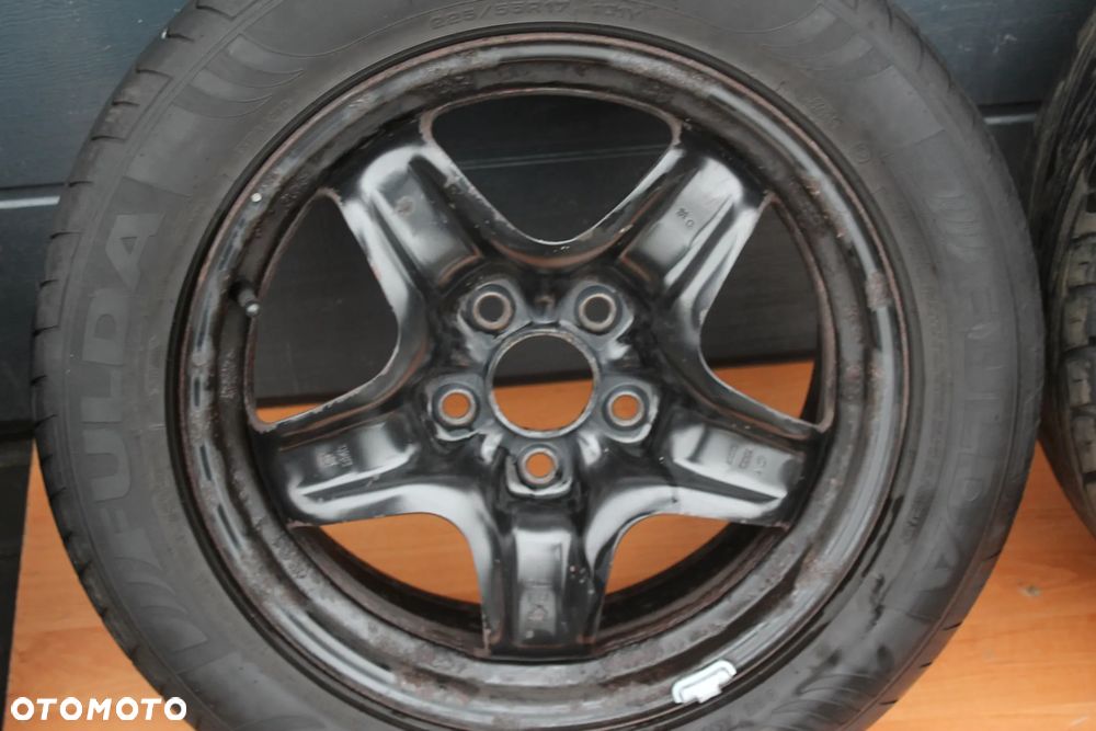 FELGI STALOWE STRUKTURALNE DEKLE OPONY LETNIE OPEL INSIGNIA 5X120 17 CALI 225/55/17 IS41 - 19