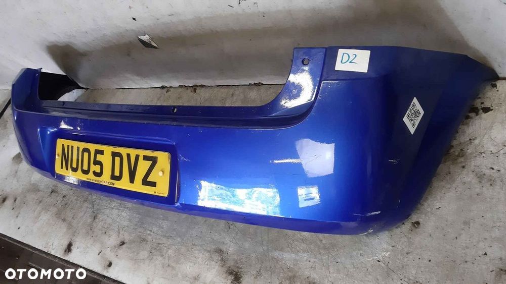 ^ ZDERZAK TYŁ TYLNY OPEL MERIVA A I 1 Z21B GRANAT GRANATOWY LEKKO JAŚNIEJSZY - 3
