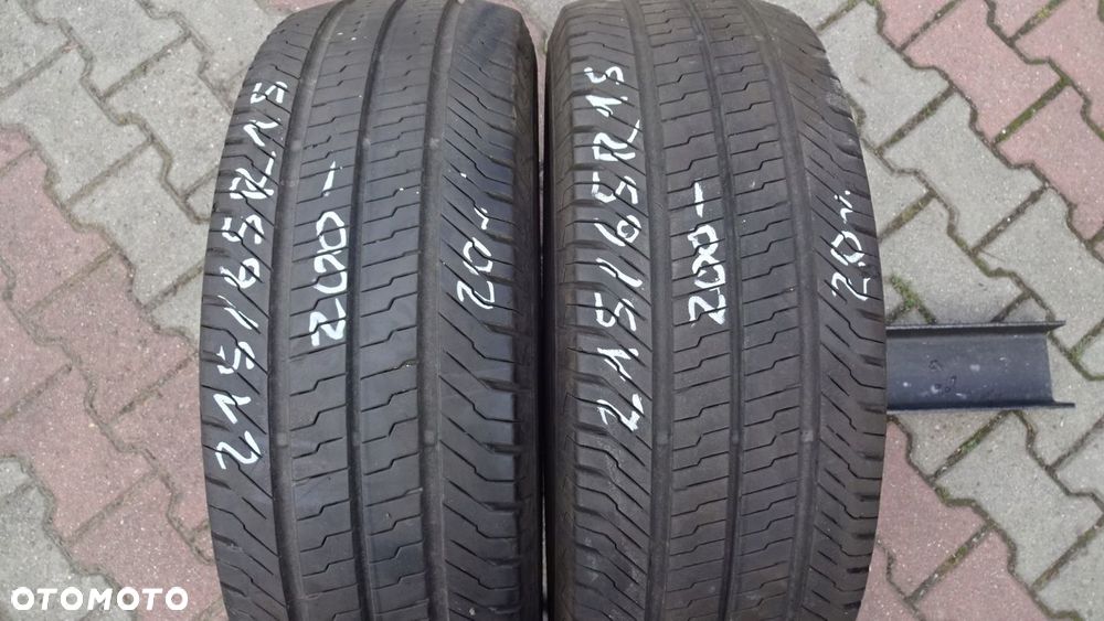Opony letnie 2 szt. 215/65R15 Continental VanContact Eco 104/102T