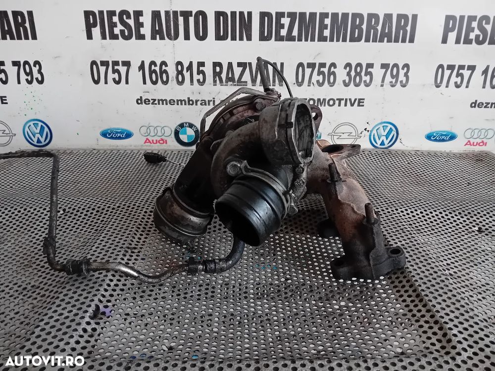 Turbo Turbina Vw Seat Skoda 2.0 Tdi BMP BMM Cod 03G253019L Turbina Passat B6 Golf Touran Octavia - 6
