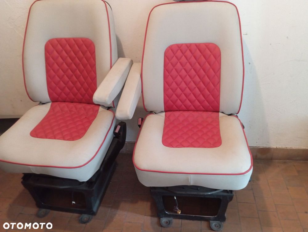 FOTEL LEWY PRAWY PRZÓD KIEROWCY RENAULT MASTER II III LIFT KAMPER - 4