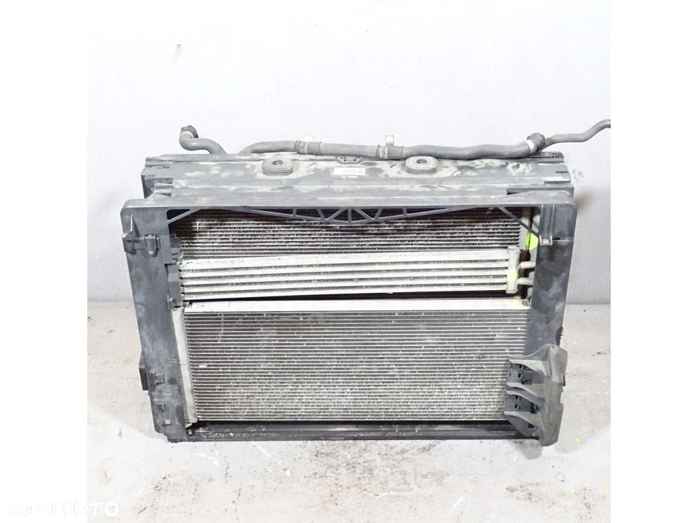 BMW 7 F01 F02 4.4 V8 KOMPLET CHŁODNIC 7575395 - 1