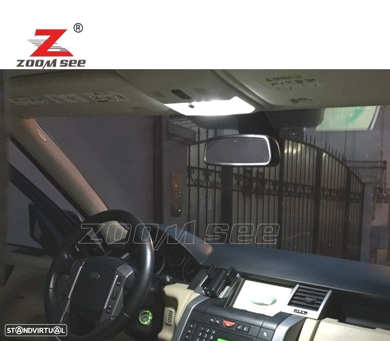 KIT COMPLETO 22 LAMPADAS LED INTERIOR LAND ROVER 3 06-12 - 4