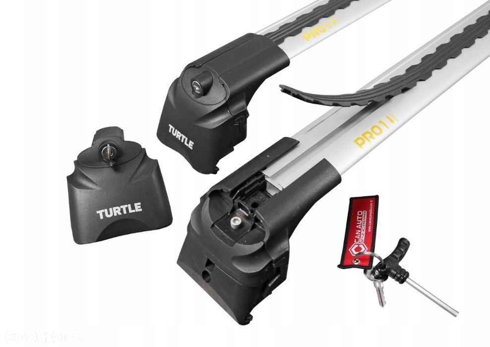 Bagażnik dachowy TURTLE belki na relingi Audi Q3 Q5 Q7 - 7