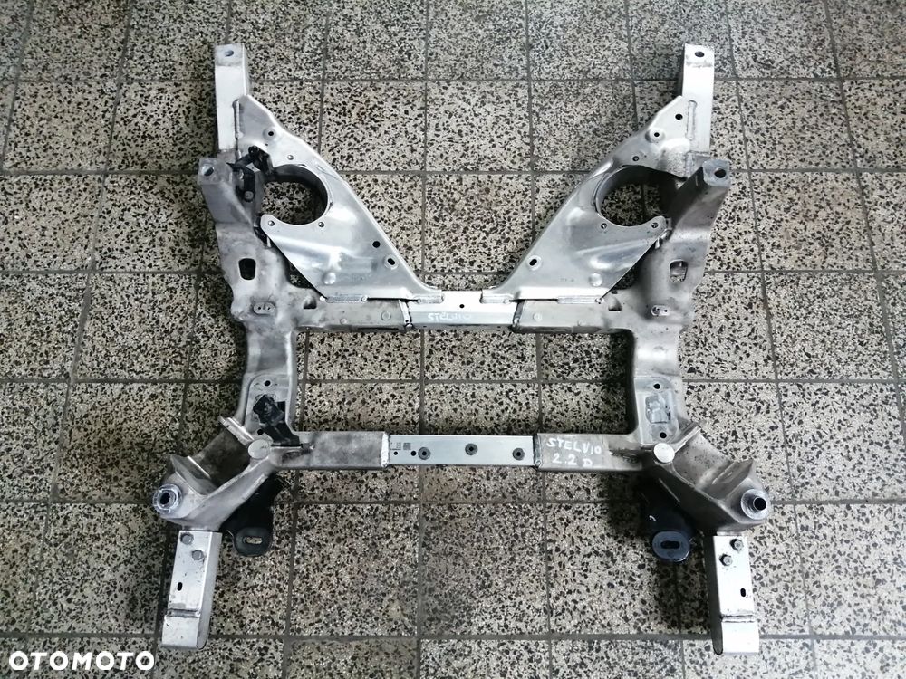 ALFA ROMEO STELVIO 2016- 2.2 AUTOMAT WÓZEK KOŁYSKA SANKI SILNIKA 00505505910 - 1