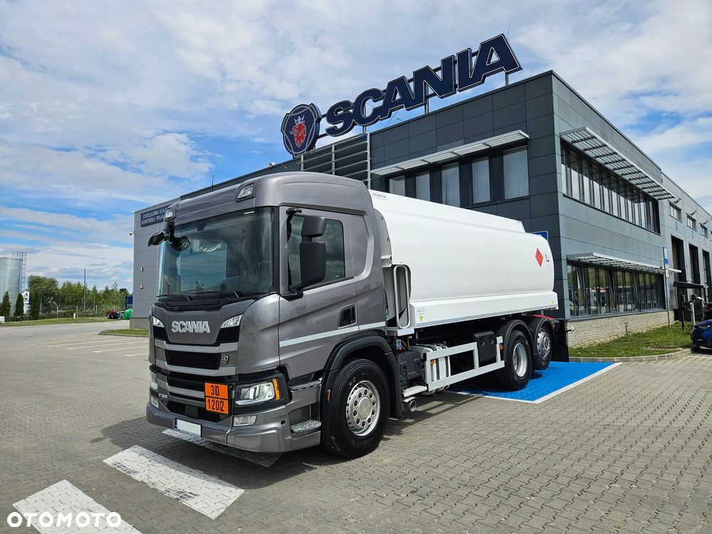 Scania P360 - Autocysterna, ADR - PALIWA 19m, automat, SERWIS, Stokota, 1 właściciel - 1