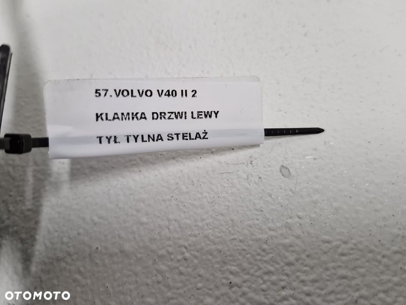 volvo v40 2 ii klamka zewnętrzna drzwi lewy tył lewa tylna - 6