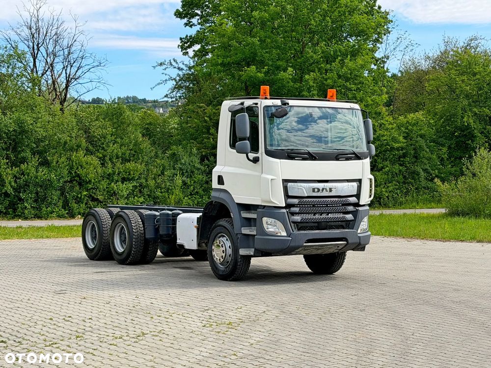 DAF CF 430 * RAMA DO ZABUDOWY 5,50 m * STAN BDB / 6x4 - 1