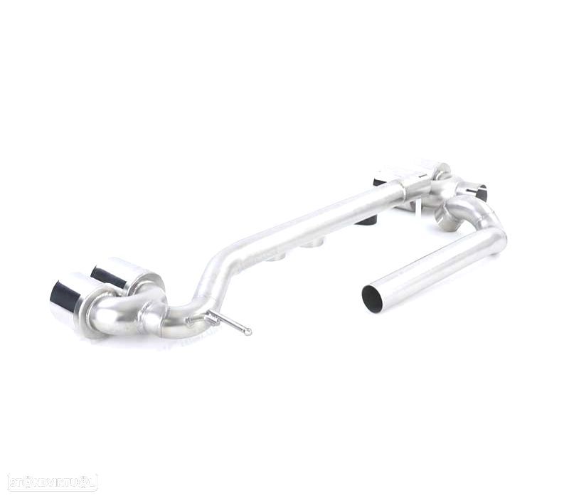 KIT PONTEIRAS DE ESCAPE DUPLA BMW F10 F11 F12 F13 10-18 LOOK M PERFORMANCE DUPLA - 5