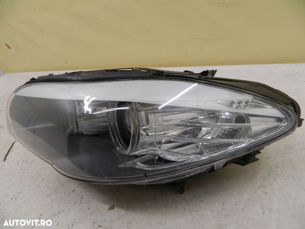 Far stanga BMW Seria 5 F10 / F11 Halogen,  2009, 2010, 2011, 2012, 2013, cod origine 7203243. - 4