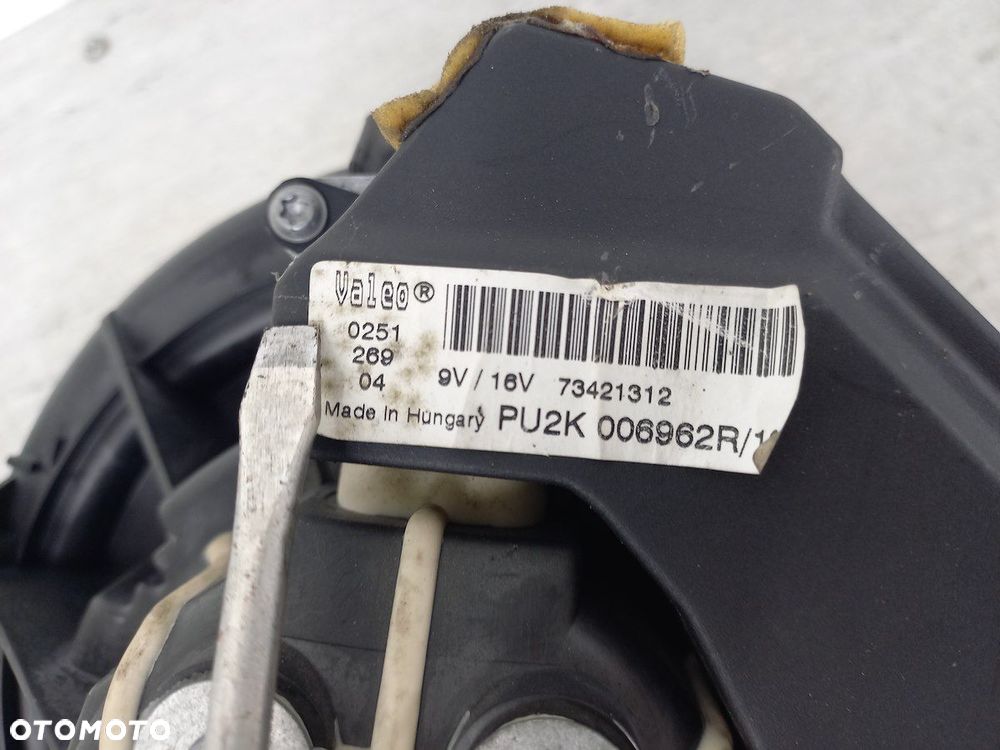 WENTYLATOR NAWIEWU, DMUCHAWA OPEL SIGNUM 985852T VALEO 3.0 CDTI - 4