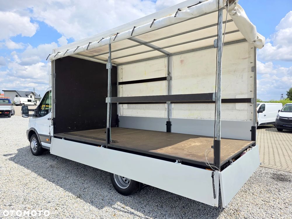 Ford TRANSIT 2,0 TDCI 170 KONNA SKRZYNIA 4,2M PLANDEKA FIRANKA BLIŻNIAKI DO 3,5T KLIMA LEDY GWARANCJA - 29