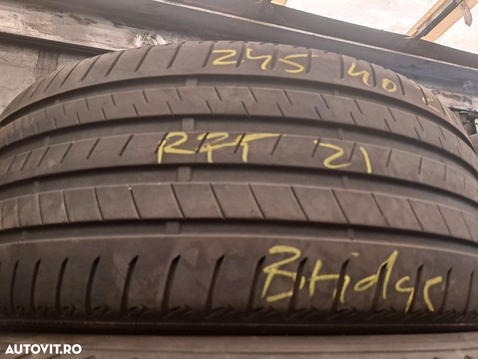 2 anvelope 245/40 R21 Bridgestone runflat - 2