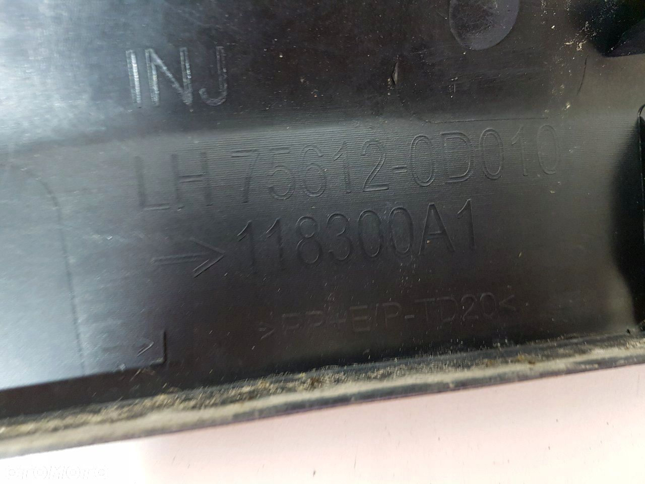 TOYOTA YARIS CROSS LISTWA NAKŁADKA BŁOTNIK PRZÓD PRZEDNI LEWY 75612-0D010 - 5