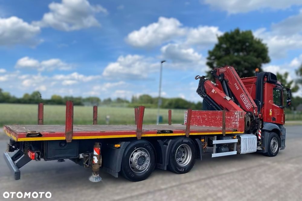 Mercedes-Benz Antos 2543 L 6x2 + HDS Fassi F455A.2.25 | 5x wysuw | Pilot - 2