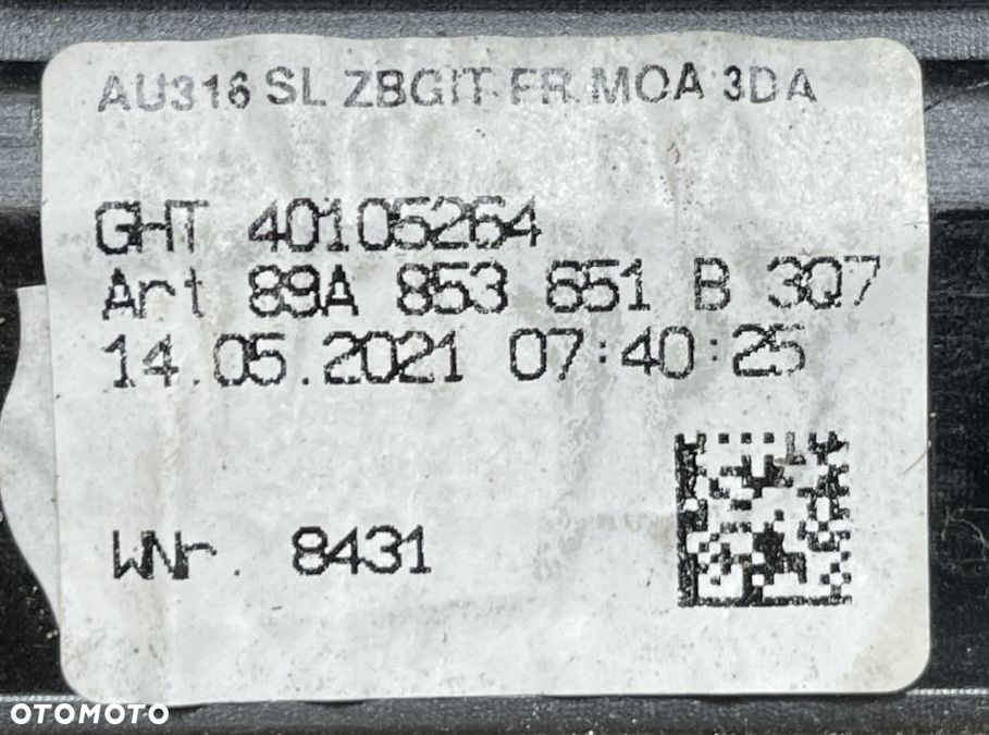 AUDI Q4 E-TRON 89A 21- ATRAPA GRILL PRZÓD PRZEDNIA 89A853651B - 15