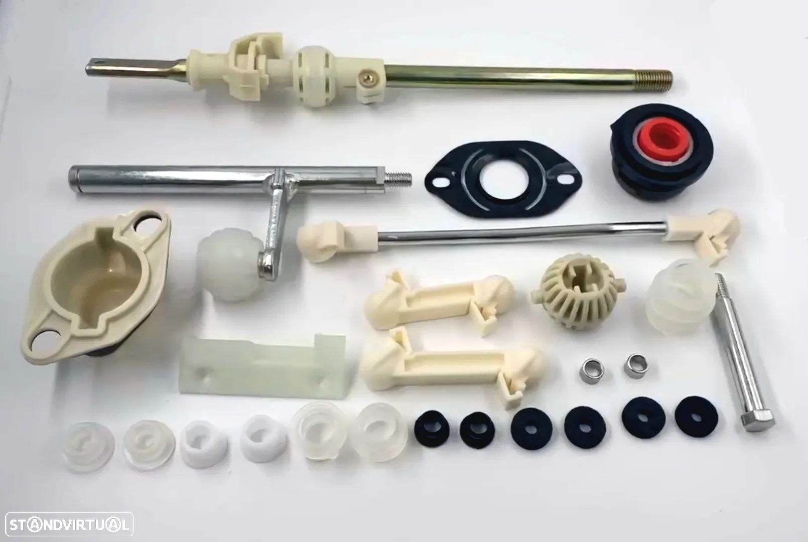 Kit Reparação Seletor Mudanças Caixa Velocidades Volkswagen - Golf 2 Jetta - 26 peças - 1