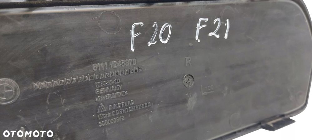 Bmw F20 F21 Kratka Zderzaka Halogenu Prawa Przód 7245870 - 5