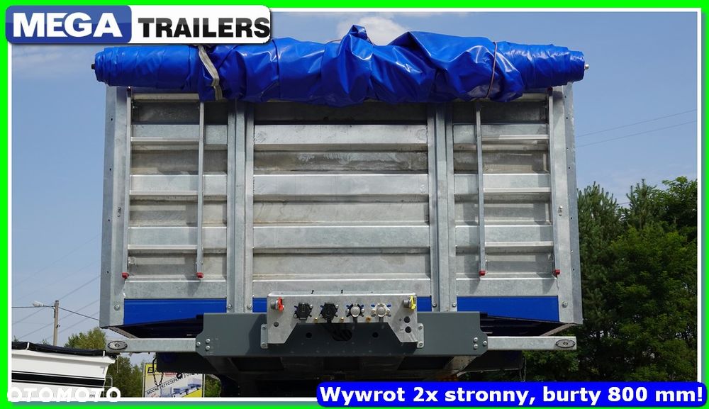 Mega 25 m³ wywrotka - platforma, 2-stronna, HARDOX 450 !!! - 21