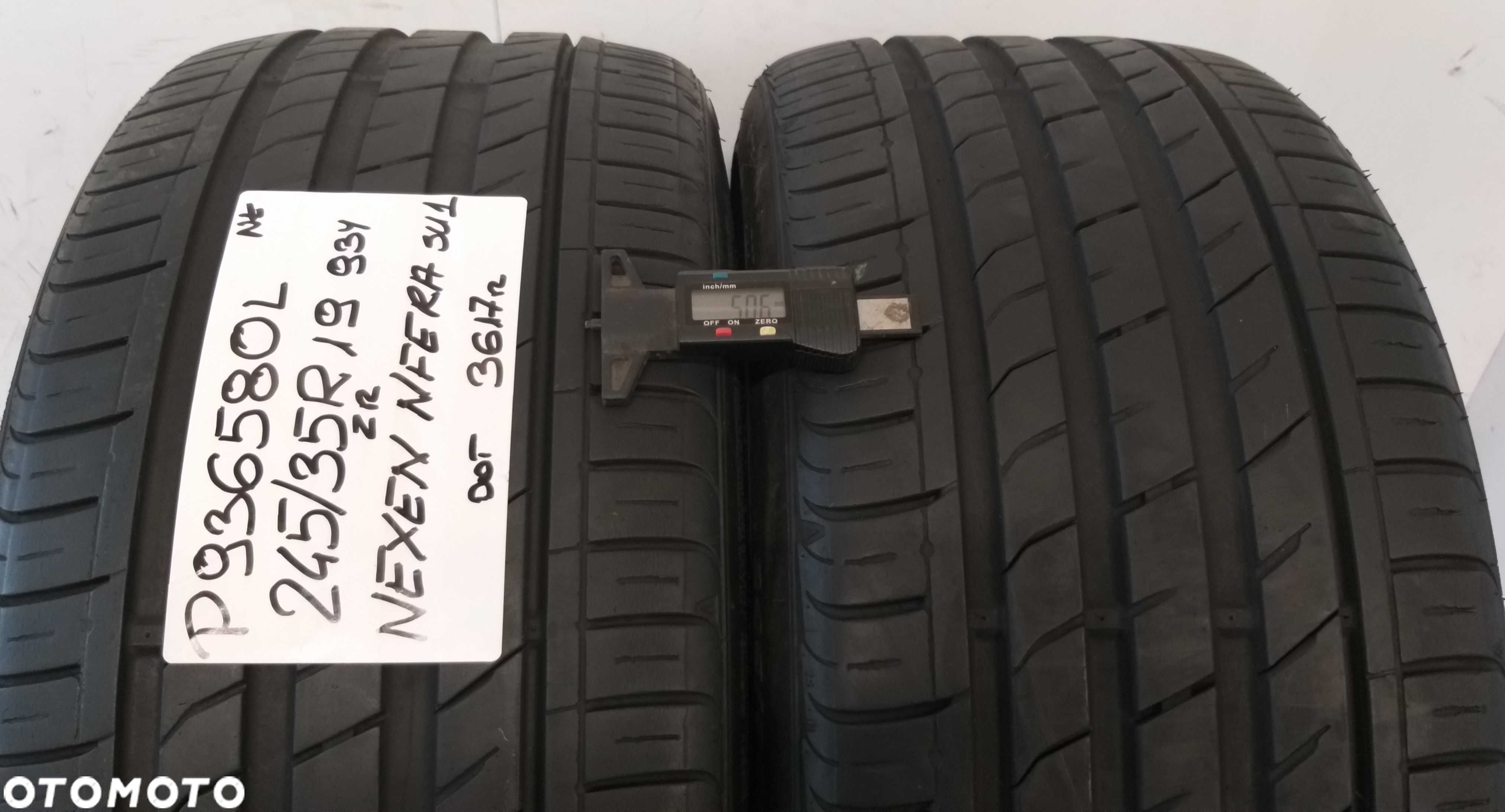 P936580L Para 245/35R19 93Y Nexen N Fera SU1 dot.3617 - 1