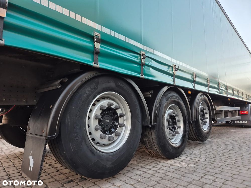 Schmitz Cargobull Standard 2018 2x oś podnoszona podnoszony dach z Niemiec  / OŚ PODNOSZONA / ładne opony / nowa plandeka / od pierwszego właściciela / OKAZJA - 10