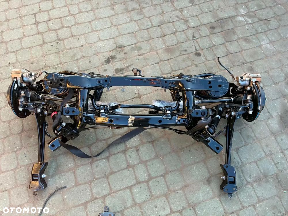 belka sanki wózek trawersa zawieszenia tył Toyota Rav 4 3 05-12R Orginał bez rdzy super stan import italy - 1