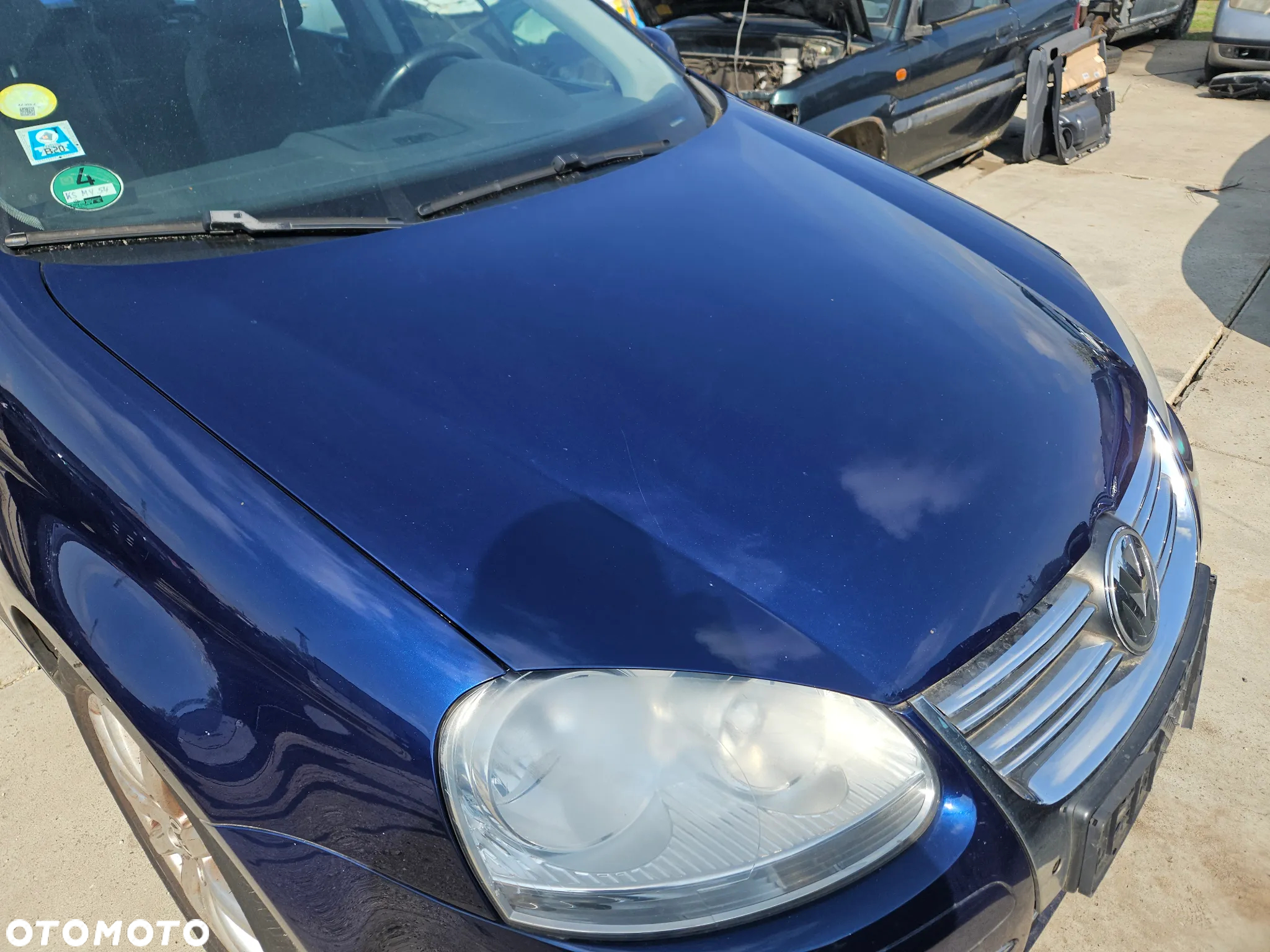 Maska pokrywa VW Golf V 5 Kombi Jetta 2009r LD5Q - 2