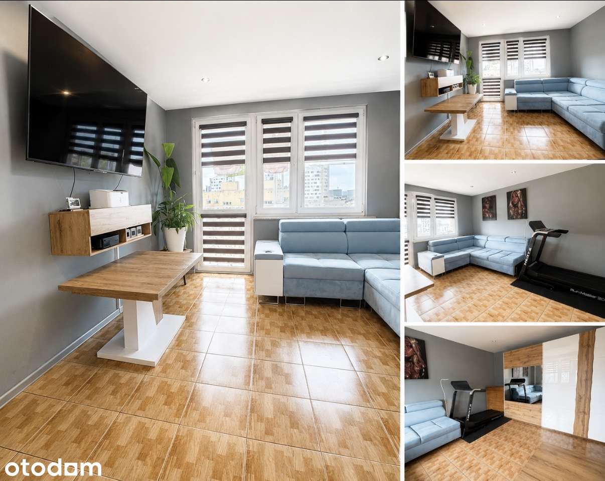 2 pokoje / 37 m2 / zabudowany balkon / 8 piętro / Dywizjonu 303