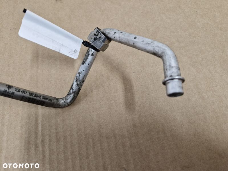 AUDI Q7 L4 3.0 TDI RURKA PRZEWÓD OLEJU SKRZYNI BIEGÓW 7L0317822B - 5